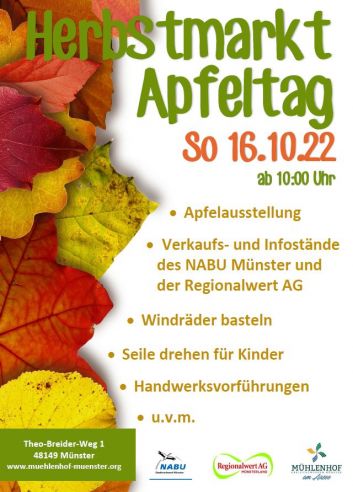 Herbstmarkt am Mühlenhof, 16.10.2022