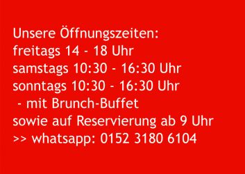 Gute Stube Öffnungszeiten