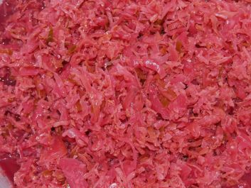 Basil-Barbarea Sauerkraut